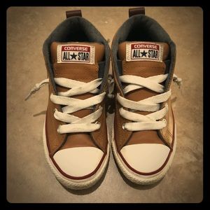 Kids leather converse